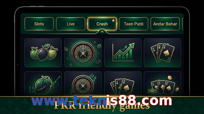 Game list for Www.teknis88.com games section